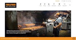 Desktop Screenshot of fire-food.com
